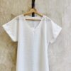 Broderie cuello V