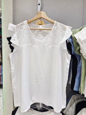 Broderie sin manga con volado