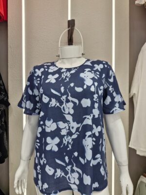 Lino estampado c/lycra