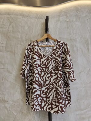 Lino estampado 3/4 V