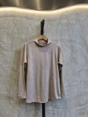 Media polera de modal viscosa